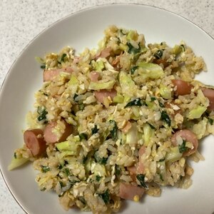 青じそ大量消費☆うまうまチャーハン